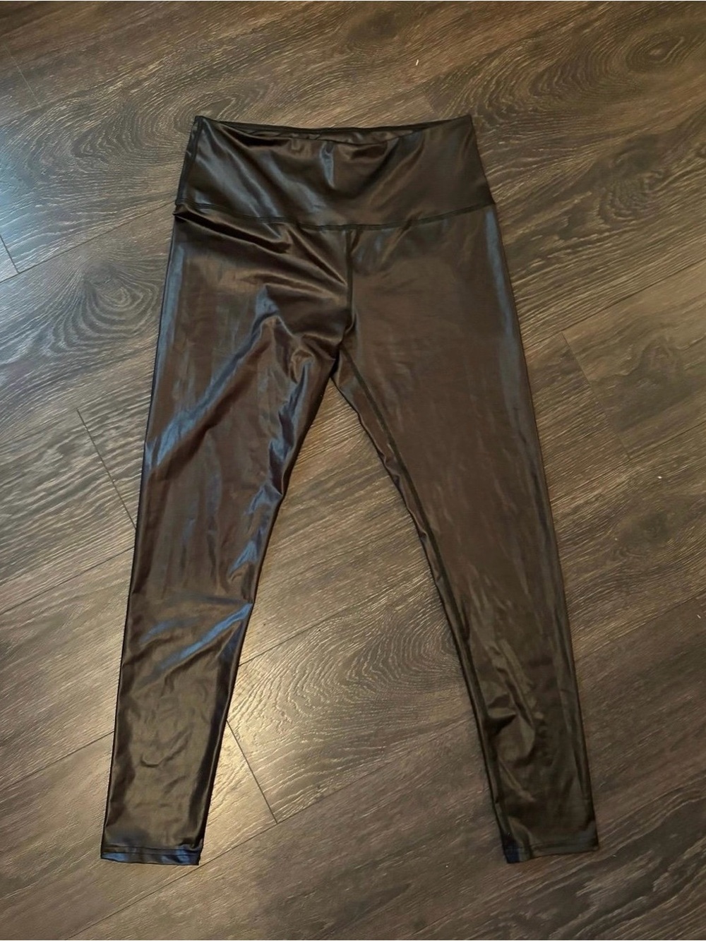 Black spandex leggings